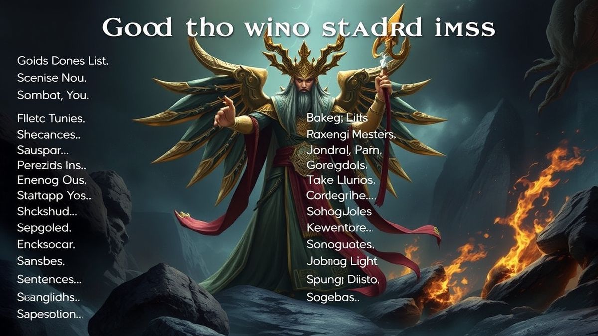 creative and unique god and goddess name list for gaming and branding creative and unique god and goddess name list for gaming and branding