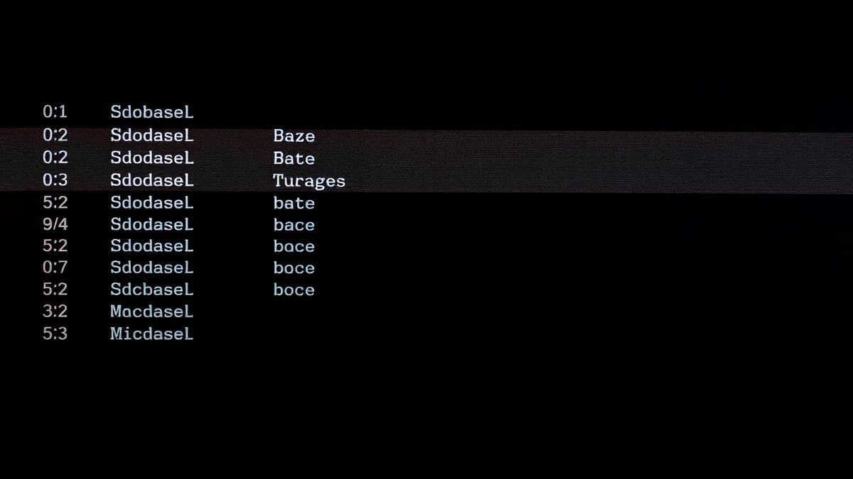 ai generated name list on a modern interface