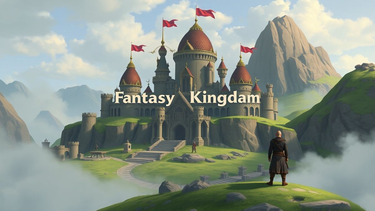 user selecting a fantasy kingdom name from a list user selecting a fantasy kingdom name from a list