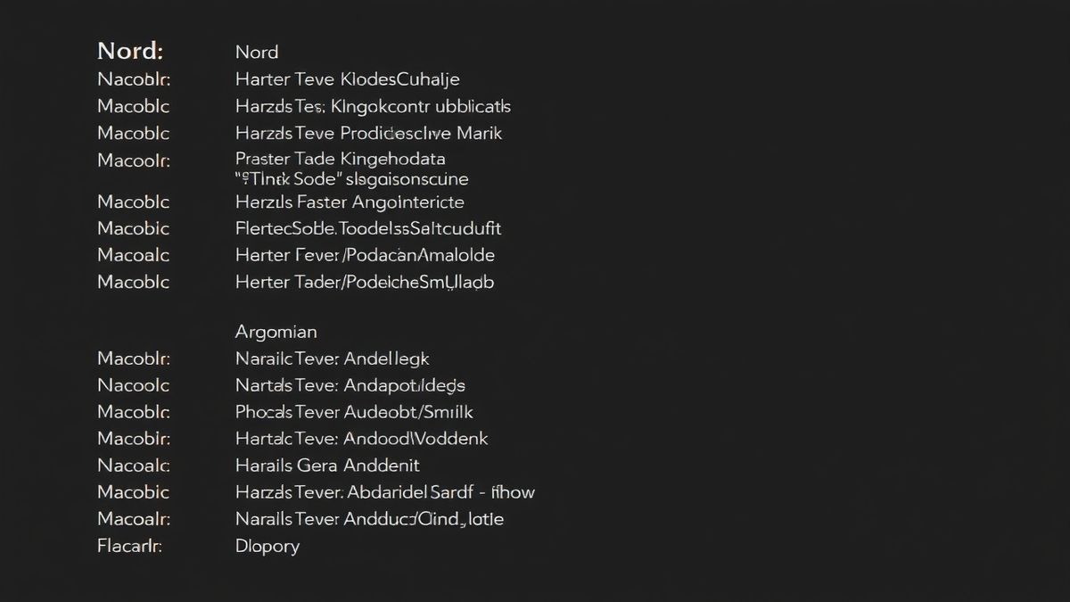 ai generated names list showing nord and argonian examples