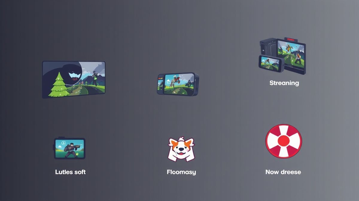 multiple usage scenarios including gaming, streaming, and brand creation