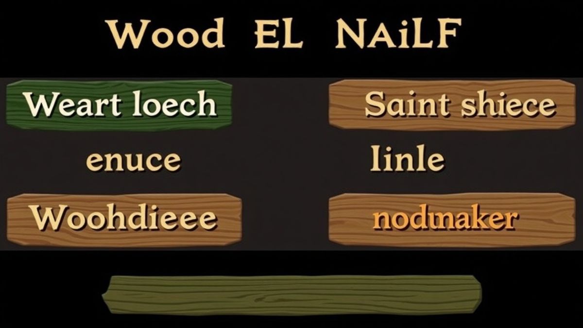 ai generated wood elf names list display